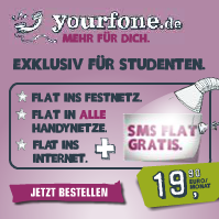 	yourfone Studenten-Tarif	